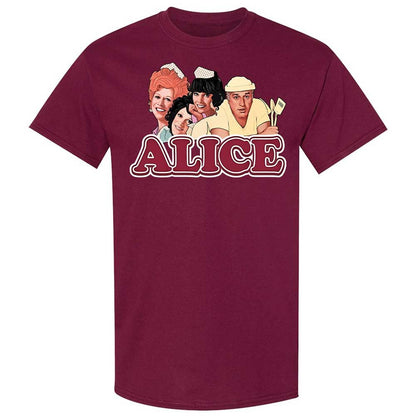 Classic Unisex T-Shirt - L39K59NV - Maroon - 8