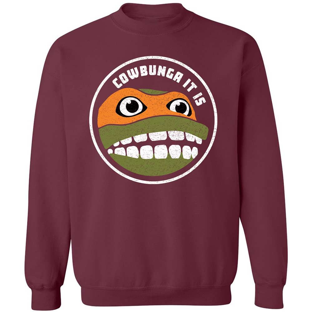 Classic Unisex Sweatshirt - 496J93RT - Maroon - 8