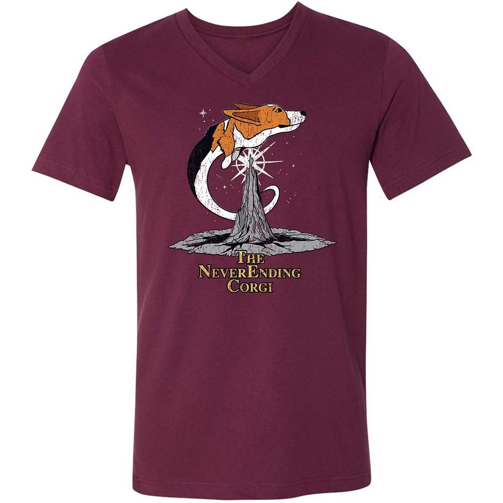 The NeverEnding Corgi - Maroon - 8