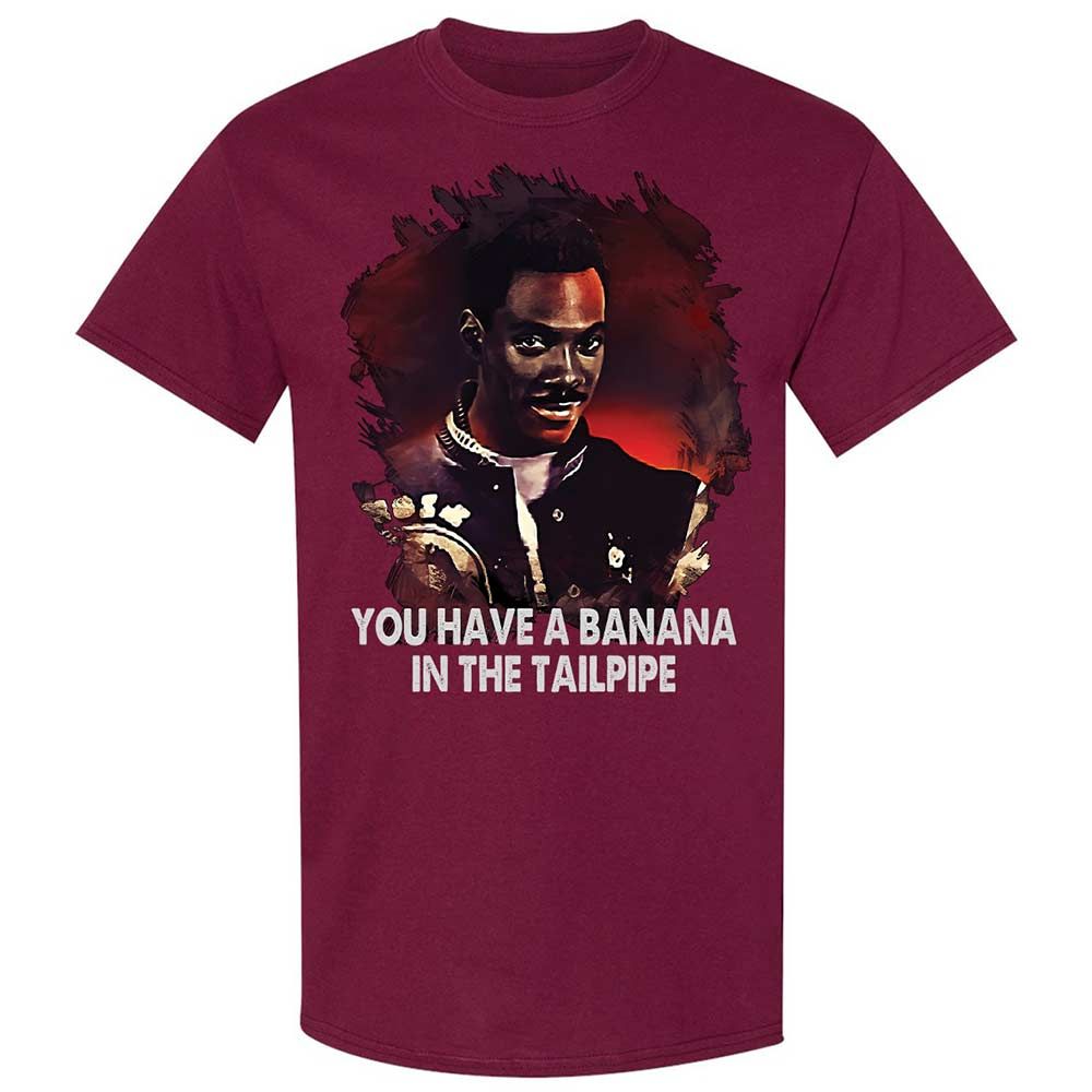 Banana In The Tailpipe - Maroon - 8