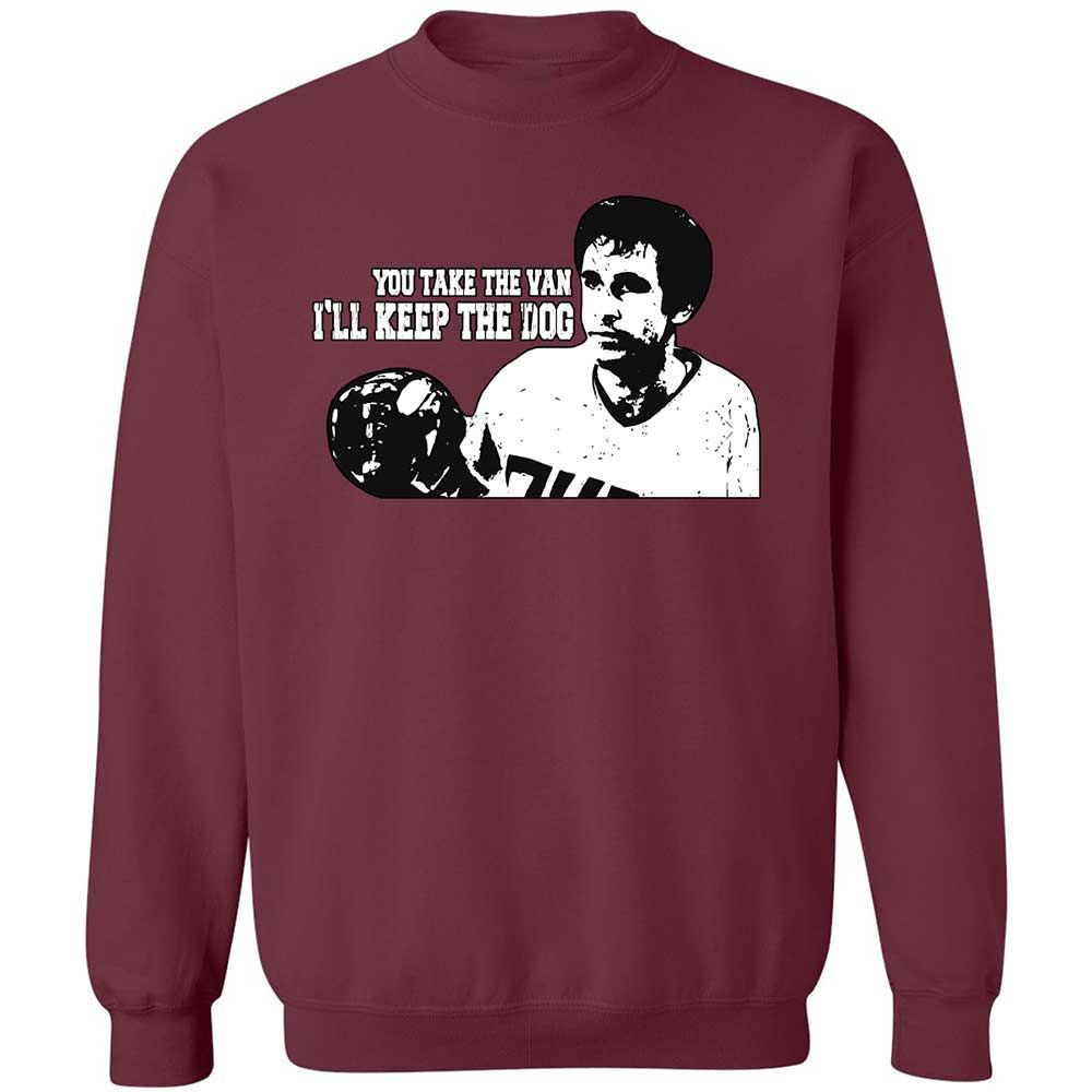 Classic Unisex Sweatshirt - 9CFVFNBT - Maroon - 8
