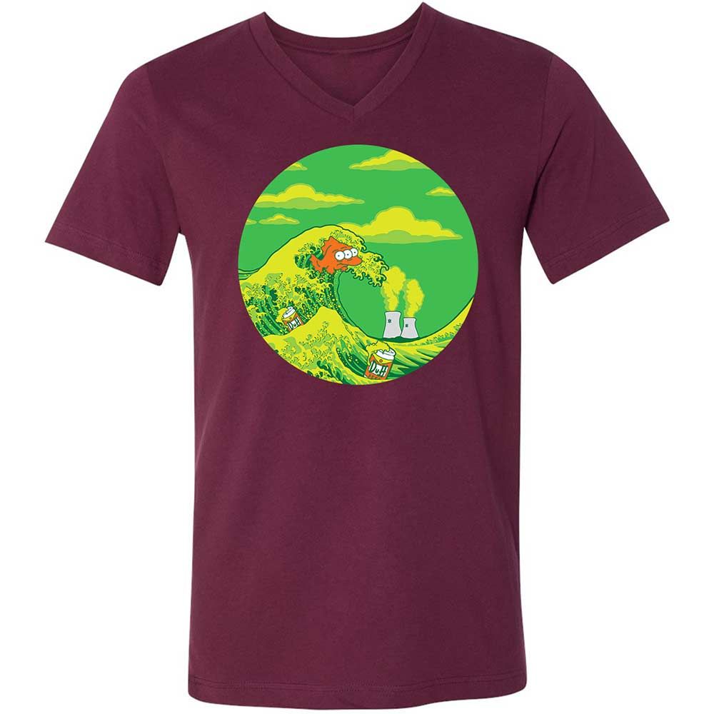 Great Wave Off Springfield - Maroon - 8