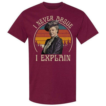 Classic Unisex T-Shirt - J6WKGQPH - Maroon - 8