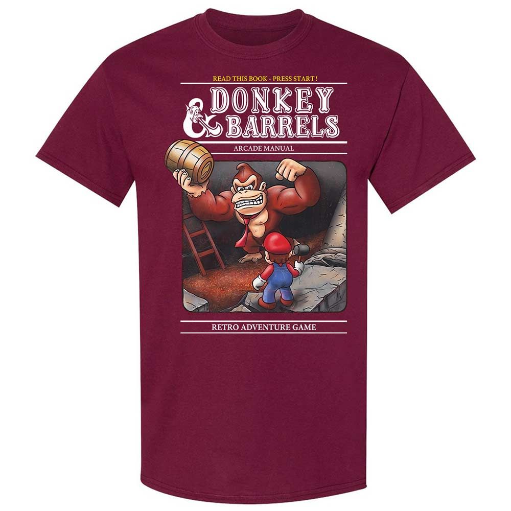 Classic Unisex T-Shirt - LT8DM8CB - Maroon - 8