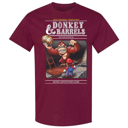 Classic Unisex T-Shirt - LT8DM8CB - Maroon - 8