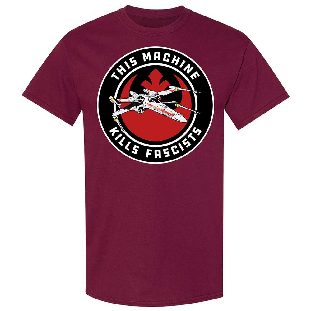 This Machine Kills Fascists - Maroon - 8