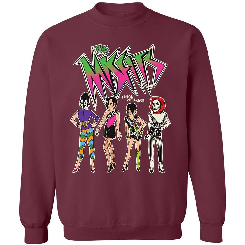I want Jem's skull - Maroon - 8