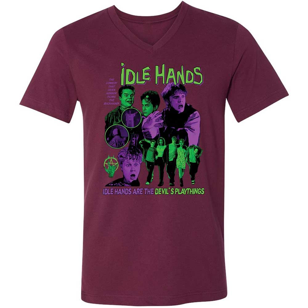 Idle hands are the Devil's playthings - Maroon - 8