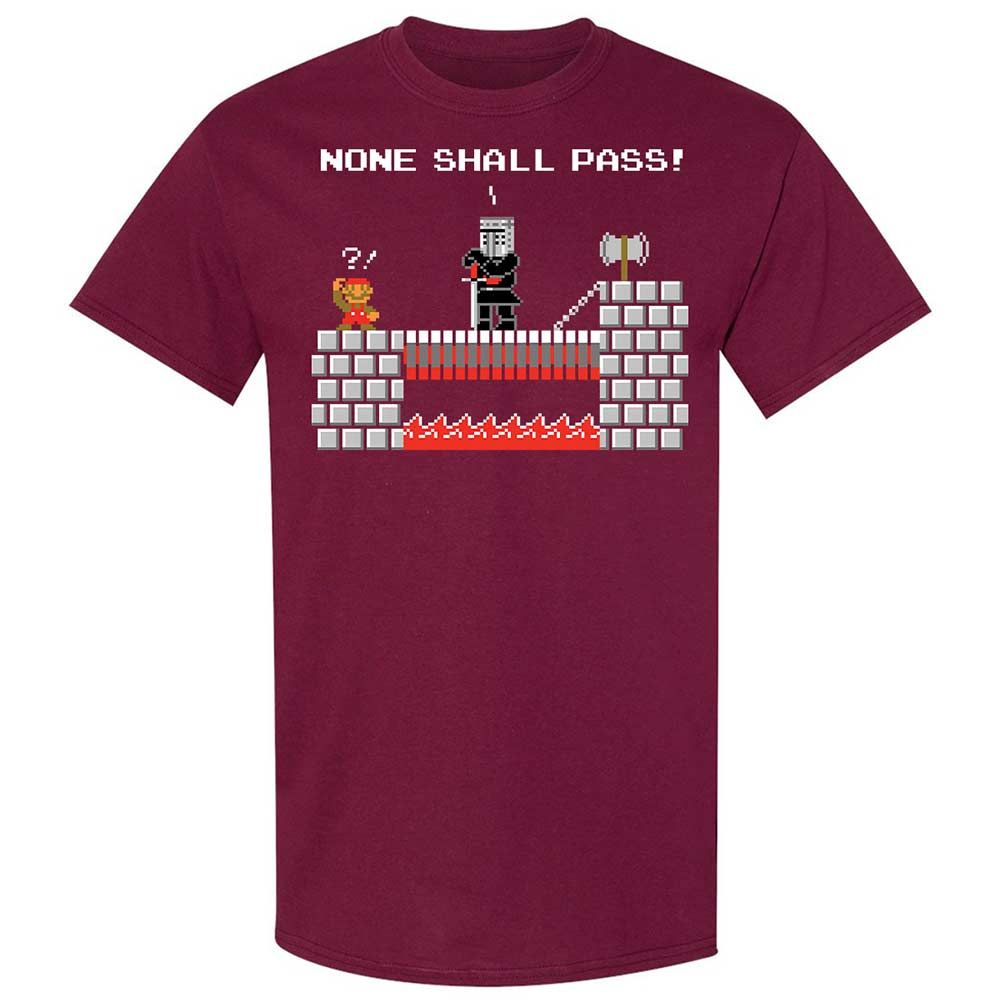 No Plumbers Shall Pass - Maroon - 8