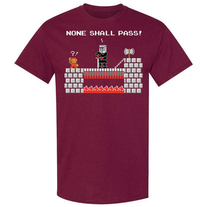 No Plumbers Shall Pass - Maroon - 8