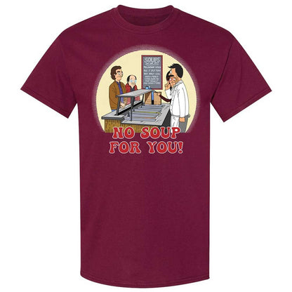 Classic Unisex T-Shirt - PBNKGYXY - Maroon - 8