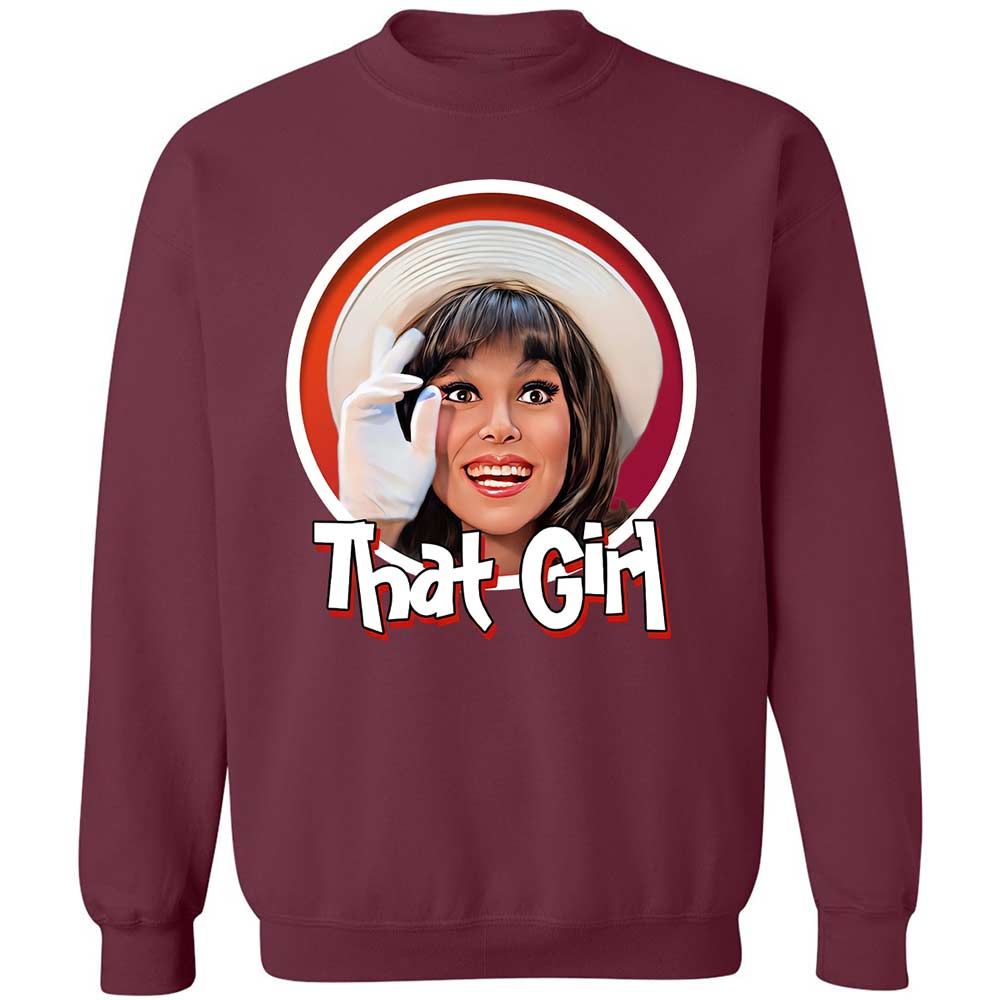 Classic Unisex Sweatshirt - KURSQHSX - Maroon - 8