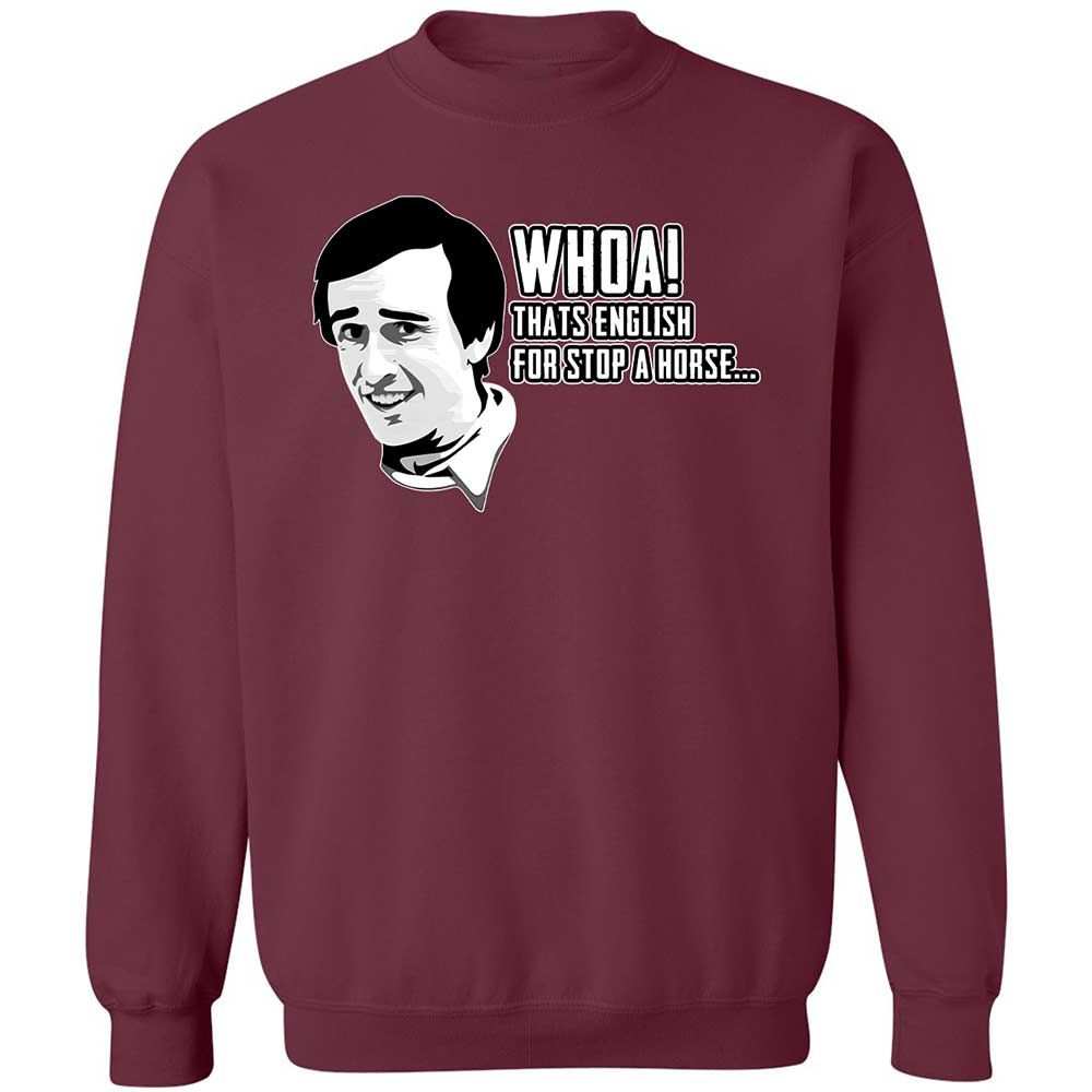 Classic Unisex Sweatshirt - DEES2SYE - Maroon - 8