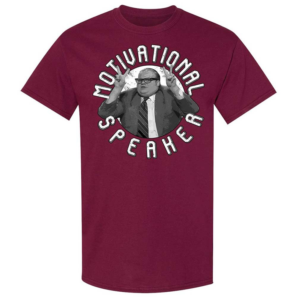 Motivational Speaker - Maroon - 8