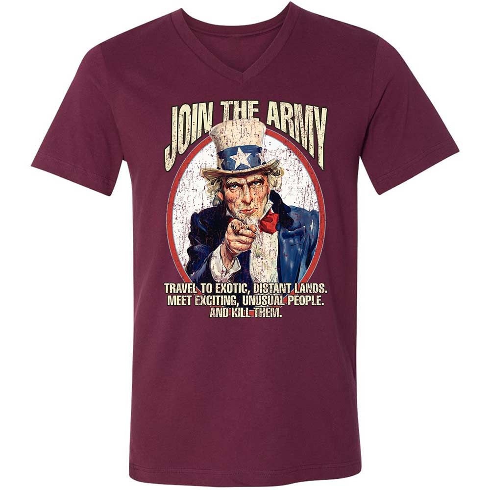 Join The Army - Maroon - 8