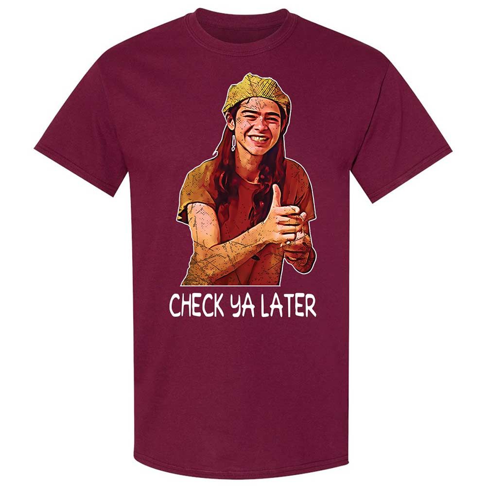 Classic Unisex T-Shirt - 5P37RPRF - Maroon - 8