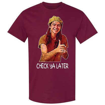 Classic Unisex T-Shirt - 5P37RPRF - Maroon - 8