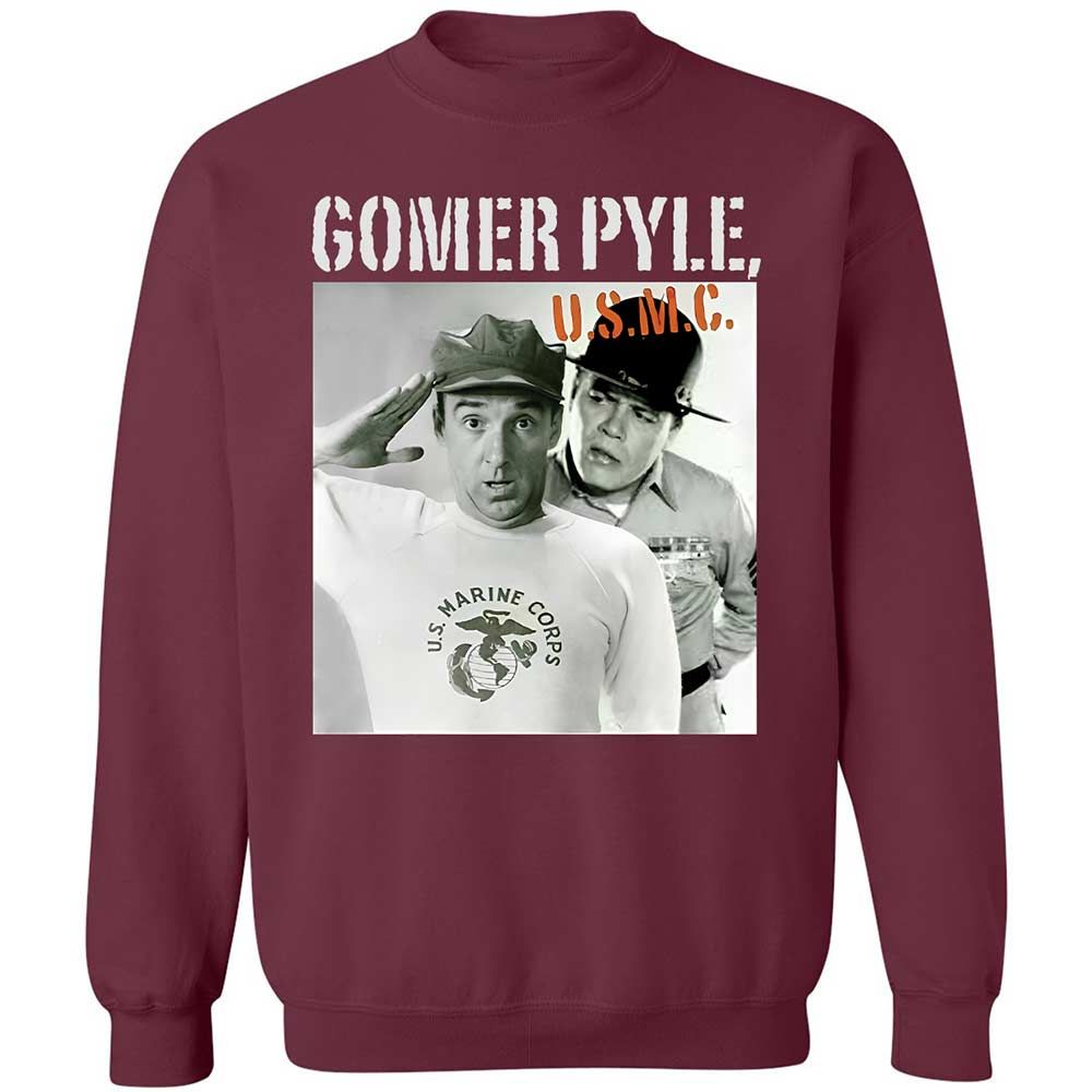 Classic Unisex Sweatshirt - DQLG888F - Maroon - 8