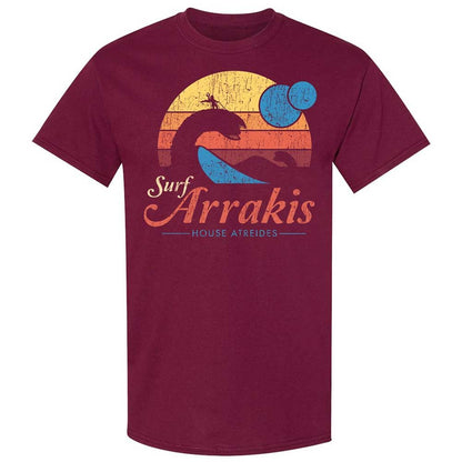 Classic Unisex T-Shirt - 3FWJBC1X - Maroon - 8