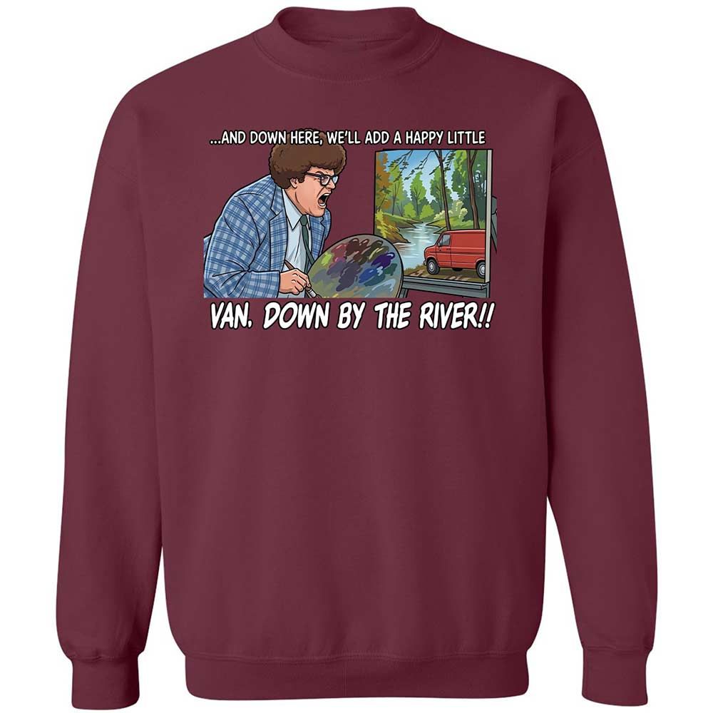 Classic Unisex Sweatshirt - UWATXW2S - Maroon - 8