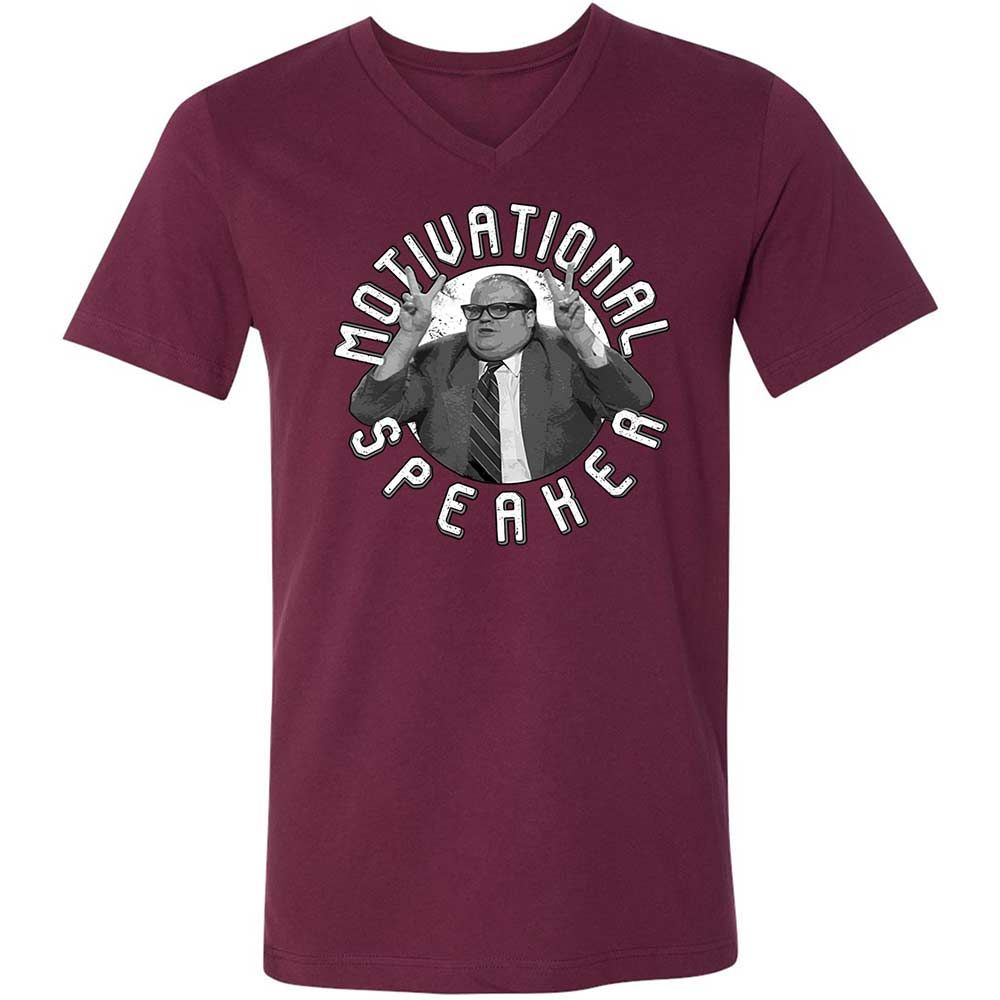 Motivational Speaker - Maroon - 8