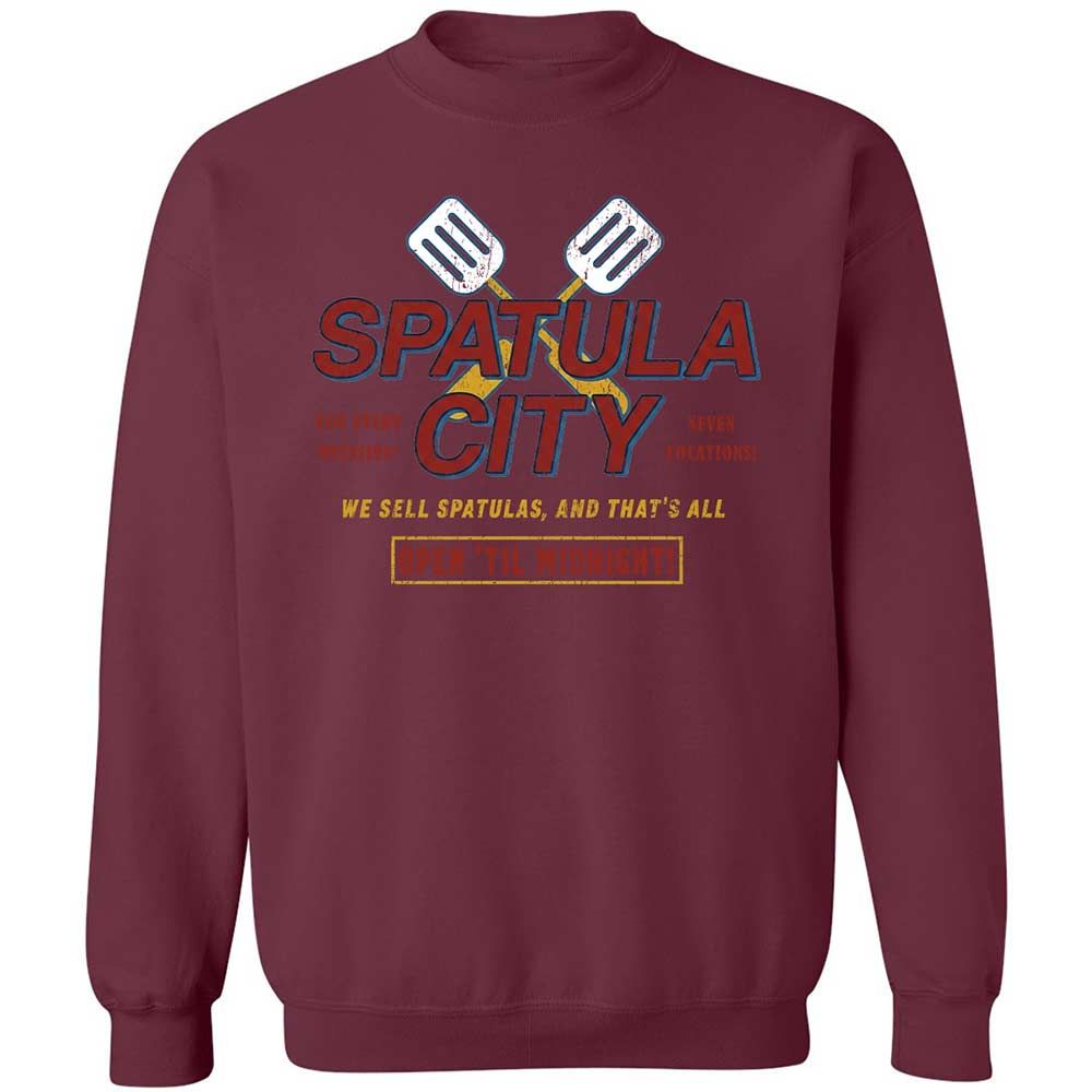Classic Unisex Sweatshirt - H22UD9XG - Maroon - 8
