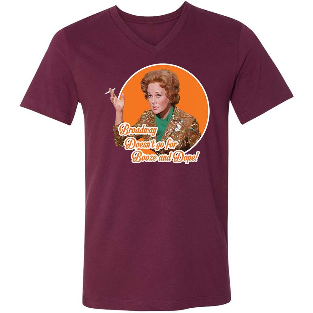 Broadway doesn't go for booze and dope - Maroon - 8