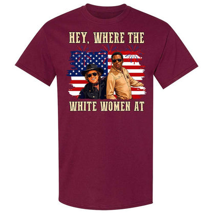Hey Where The White At - Maroon - 8