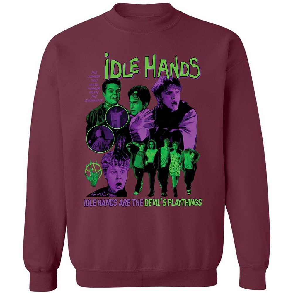 Idle hands are the Devil's playthings - Maroon - 8
