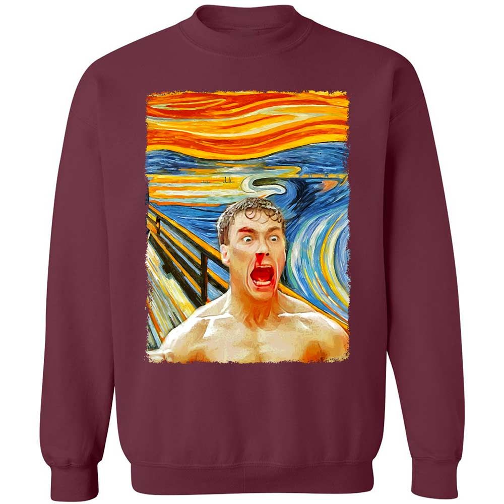 Classic Unisex Sweatshirt - L6KYSJV2 - Maroon - 8