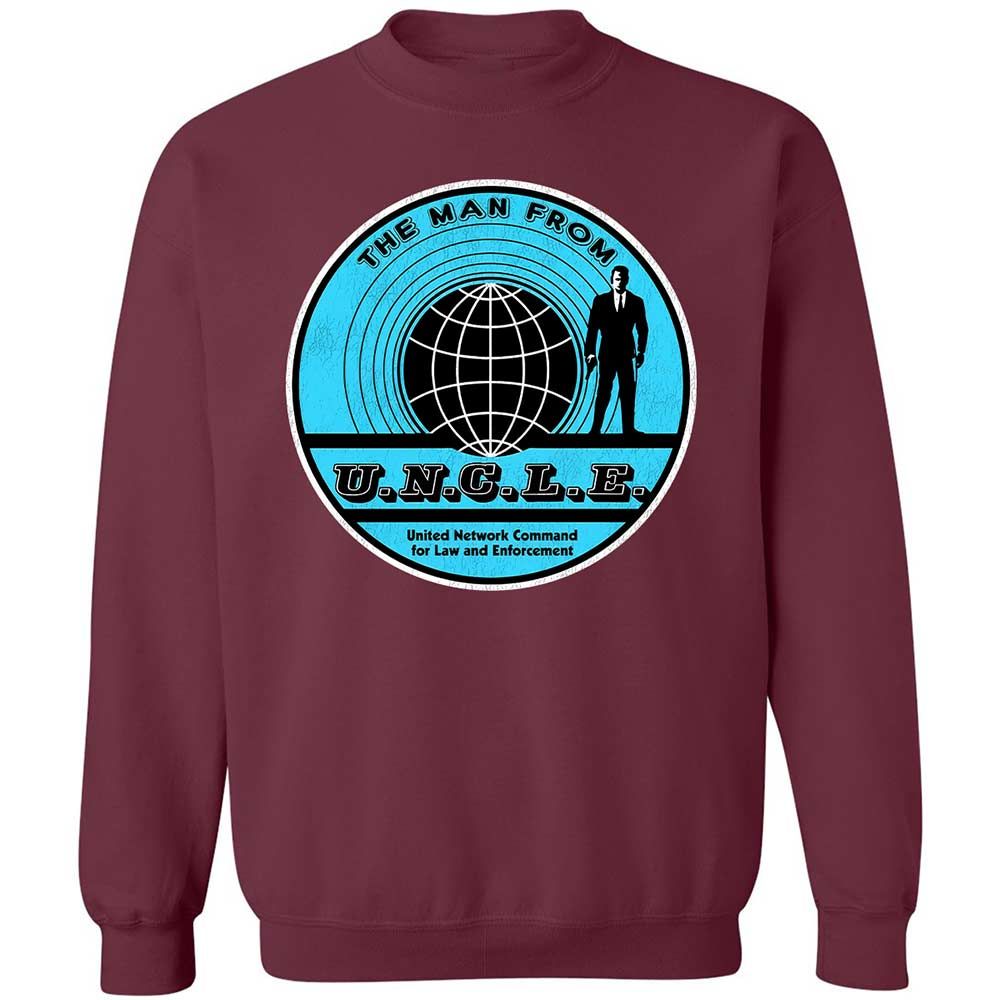 Classic Unisex Sweatshirt - 4WUD46VB - Maroon - 8
