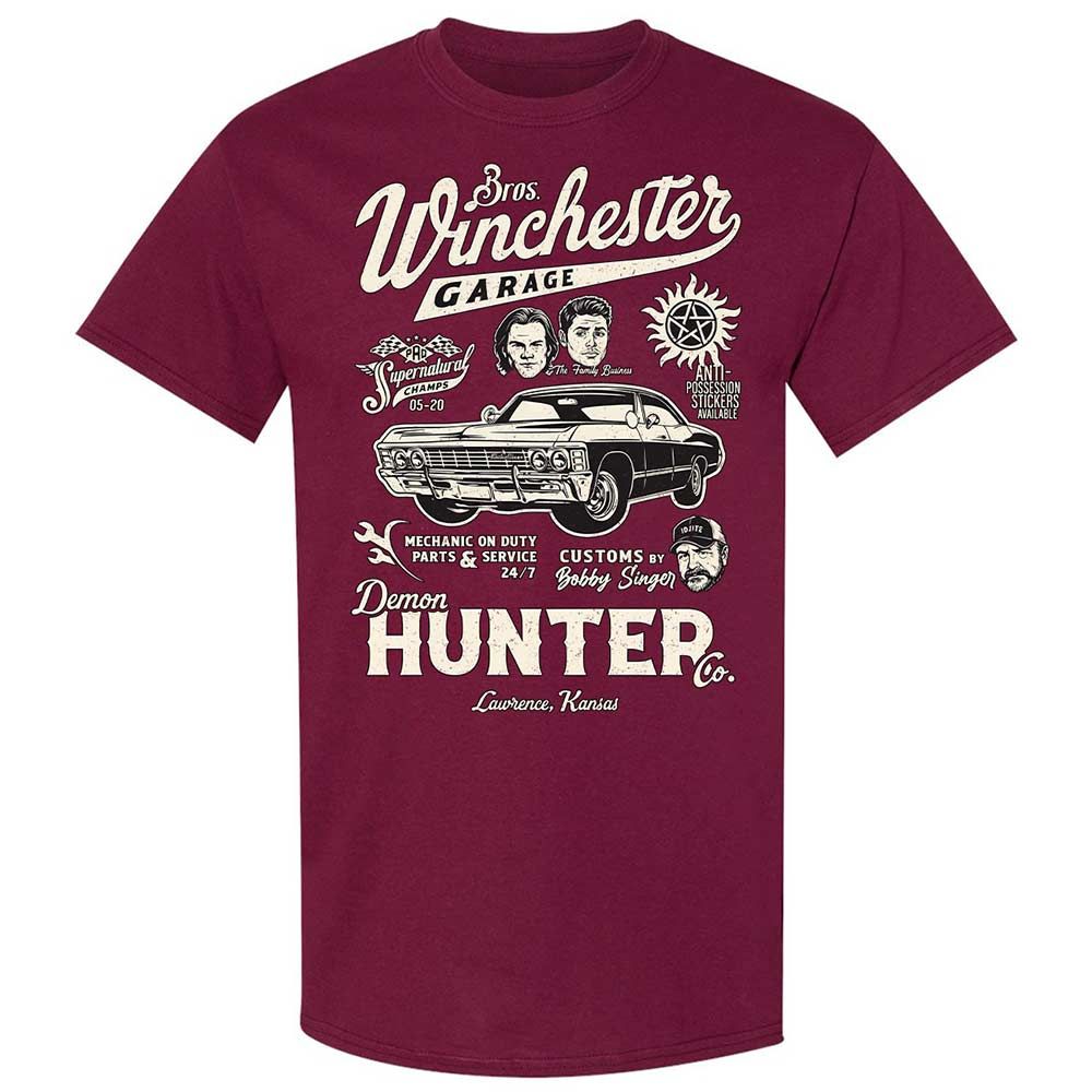 Classic Unisex T-Shirt - GATQZKP2 - Maroon - 8