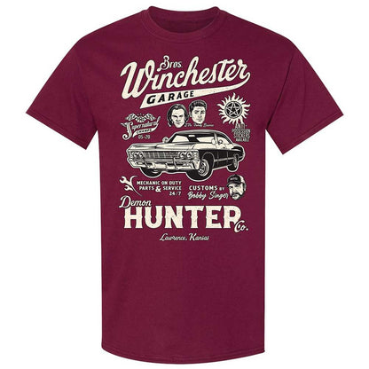 Classic Unisex T-Shirt - GATQZKP2 - Maroon - 8