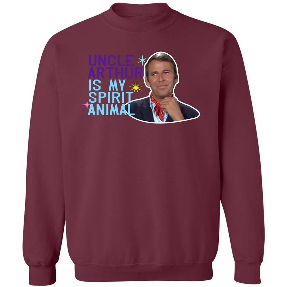 Classic Unisex Sweatshirt - PFZPLGAX - Maroon - 8