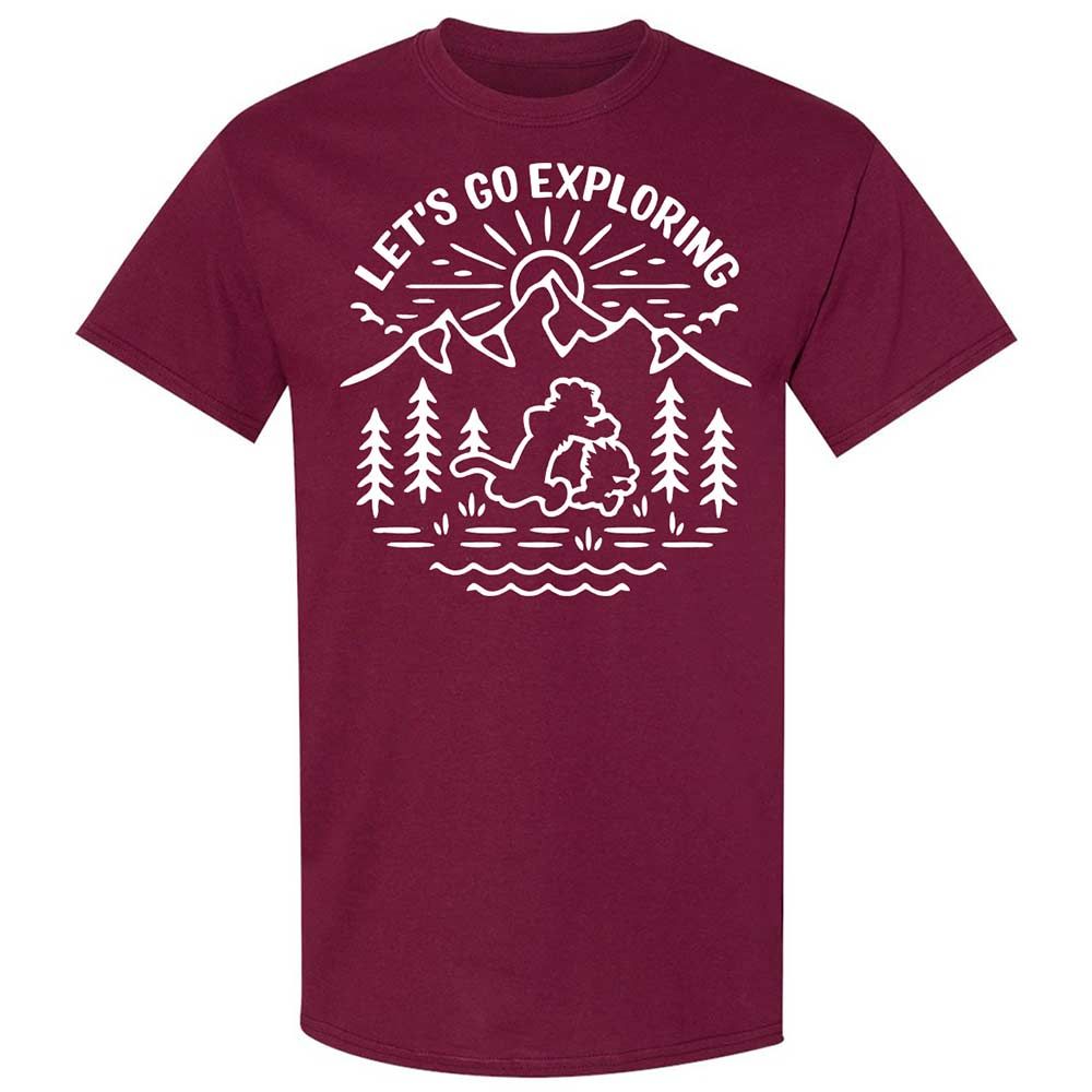 Classic Unisex T-Shirt - 3AAZDJT8 - Maroon - 8