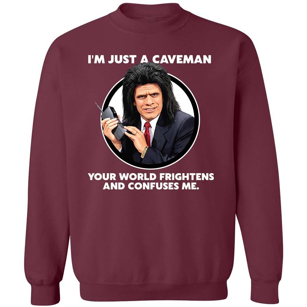 Unfrozen Caveman Lawyer - Maroon - 8