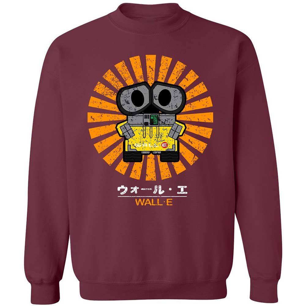 Classic Unisex Sweatshirt - XHVK8HXL - Maroon - 8