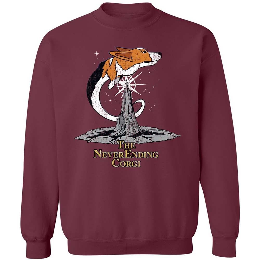 The NeverEnding Corgi - Maroon - 8