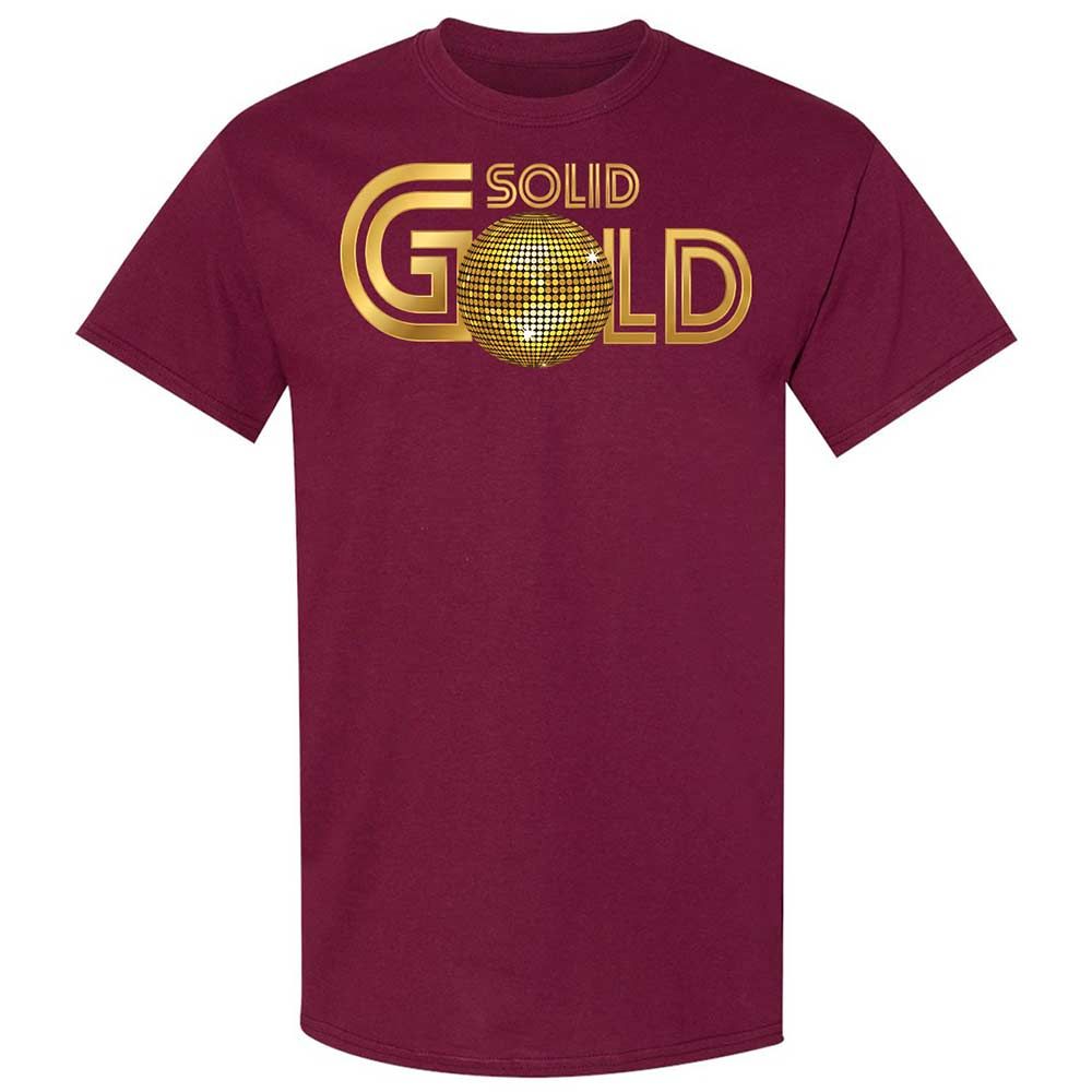Solid Gold - Maroon - 8