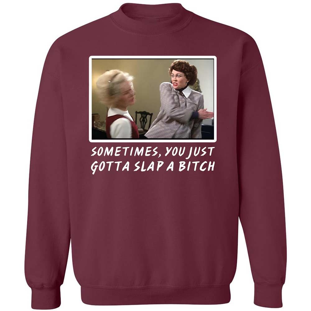 Classic Unisex Sweatshirt - 8E7R49TF - Maroon - 8