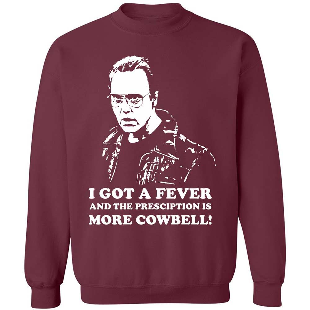 More Cowbell - Maroon - 8