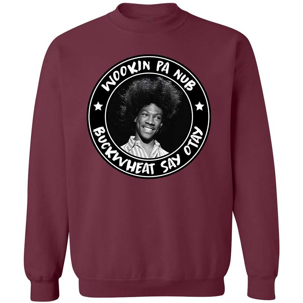 Buckwheat Say Otay - Maroon - 8