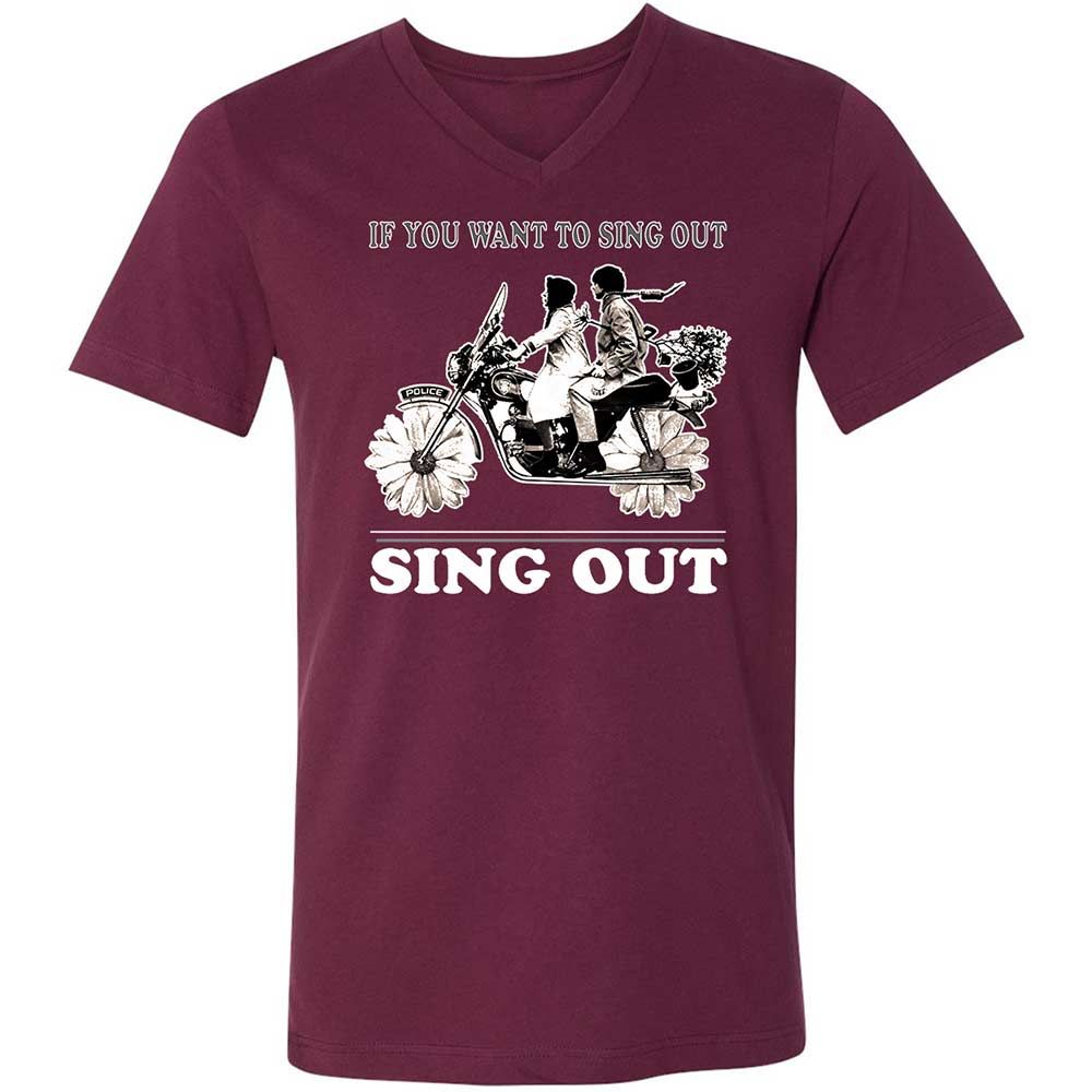If you want to sing out, sing out - Maroon - 8