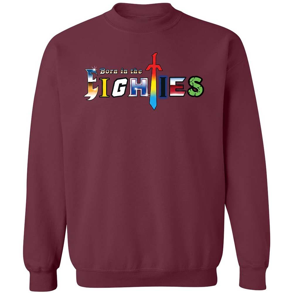 Classic Unisex Sweatshirt - 32Y4P53W - Maroon - 8