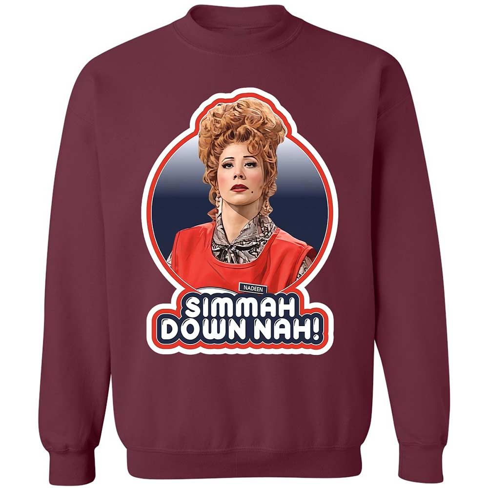 Simmah down nah! - Maroon - 8