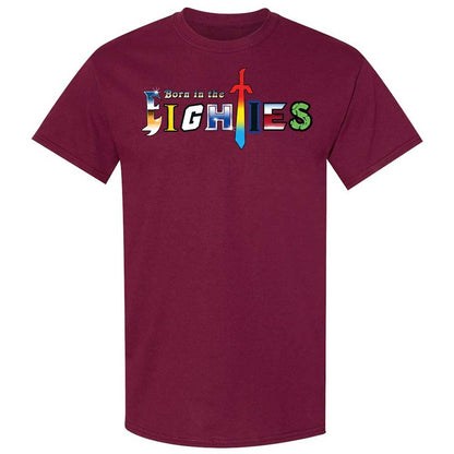 Classic Unisex T-Shirt - 4L1X2AVZ - Maroon - 8