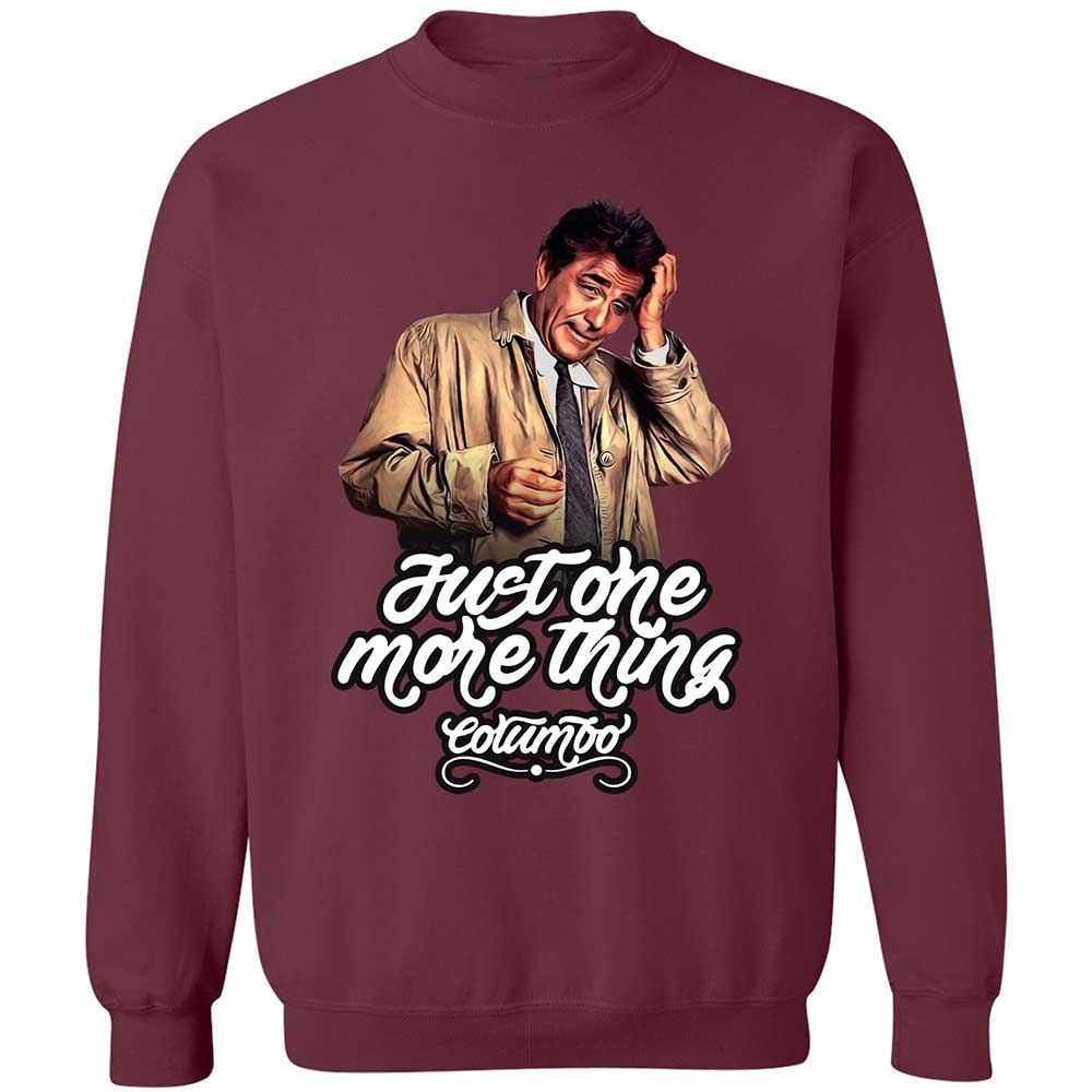 Just one more thing - Maroon - 8