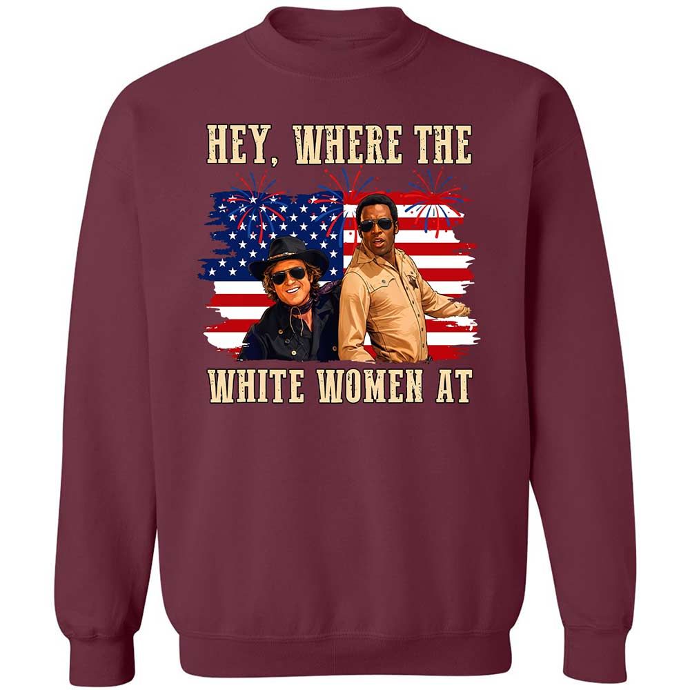 Hey Where The White At - Maroon - 8
