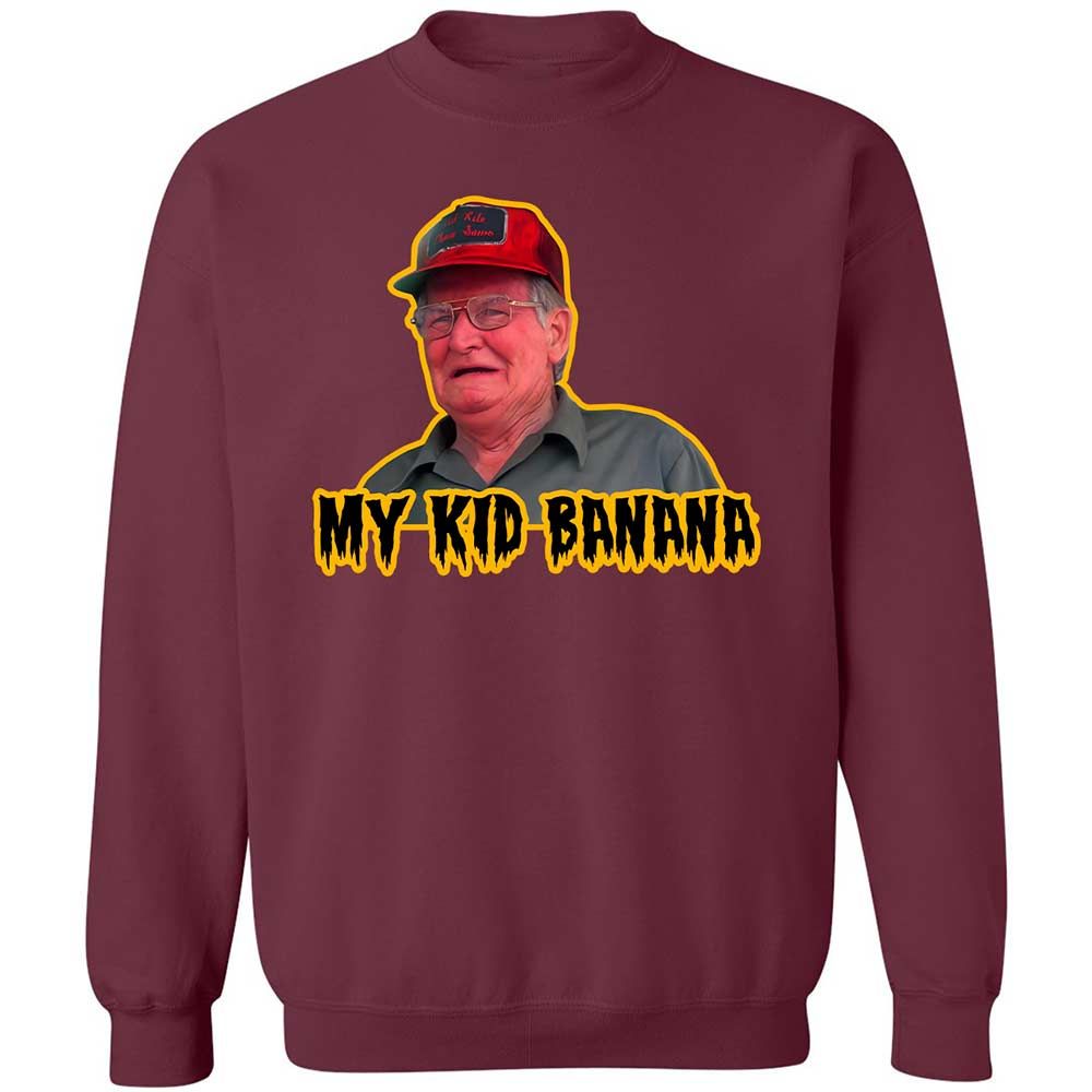 Classic Unisex Sweatshirt - LTGXAE8P - Maroon - 8