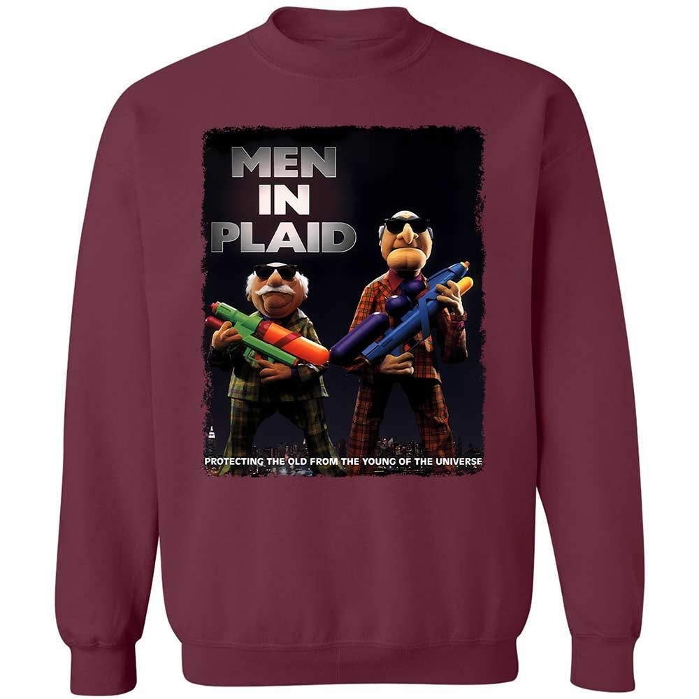 Men in Plaid - Maroon - 8